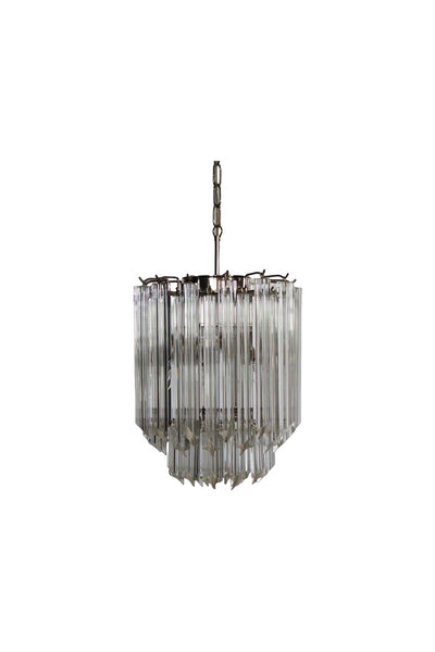 Murano Quadriedri Glass Chandelier