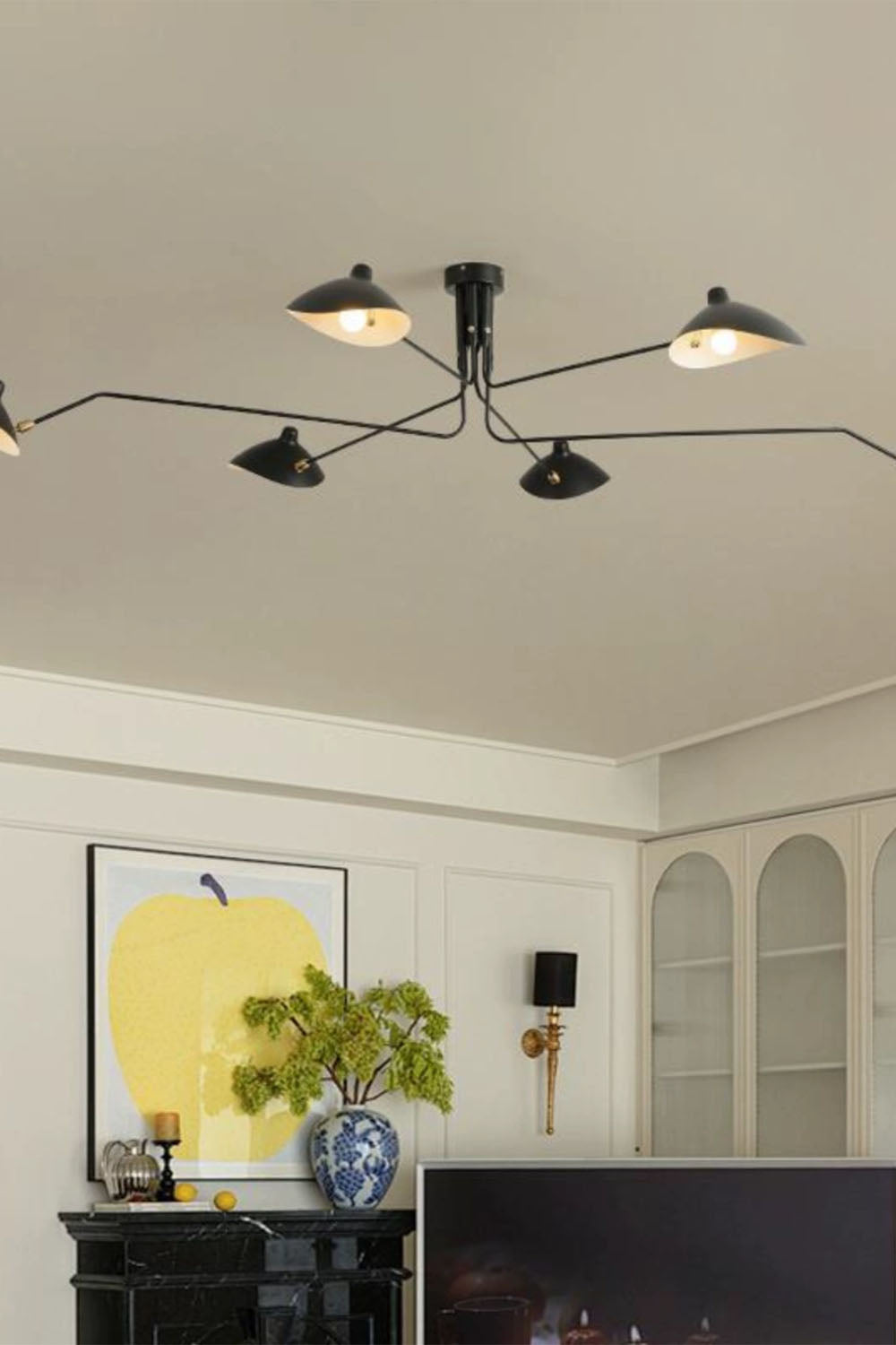 3 Arm Ceiling Light