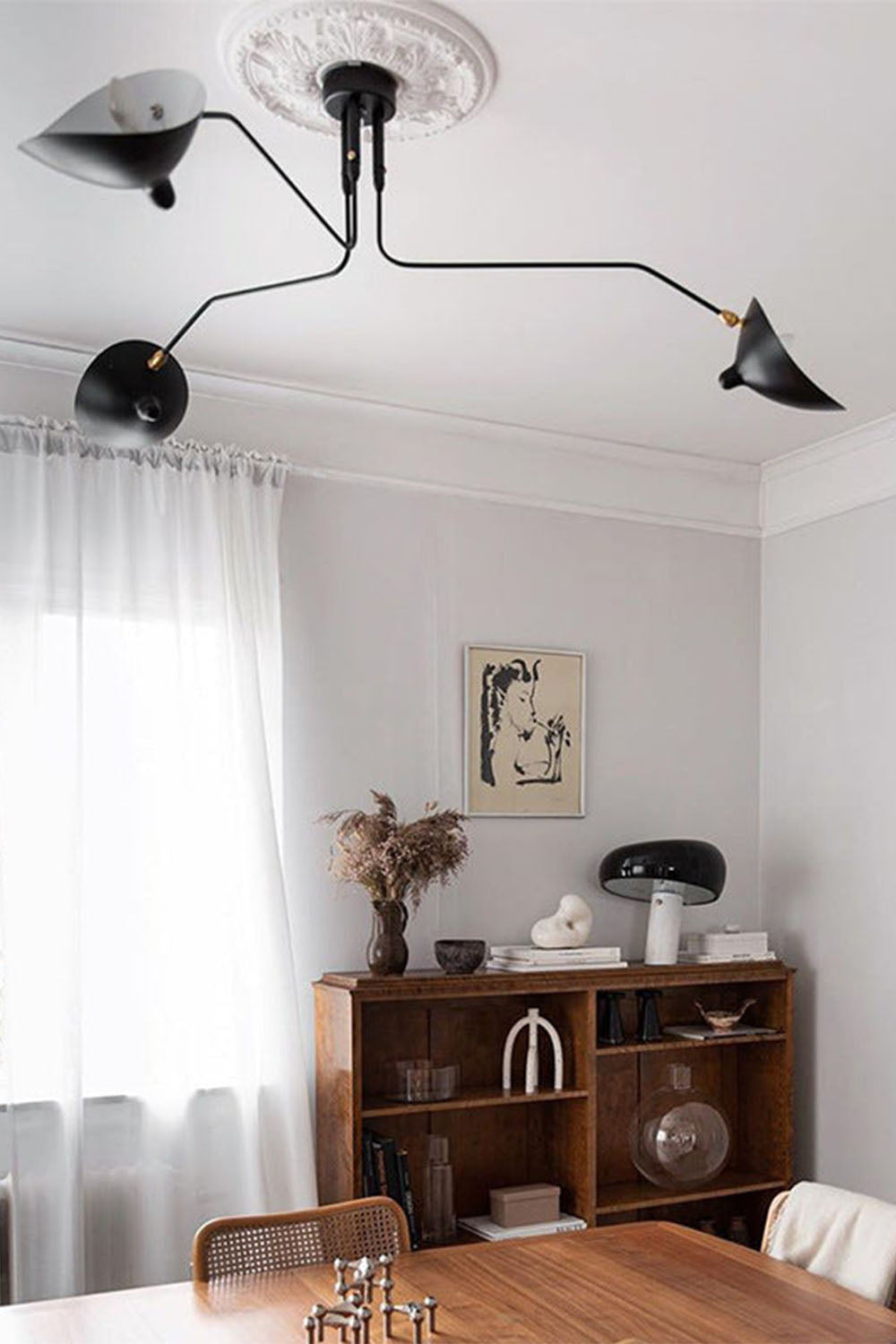 3 Arm Ceiling Light