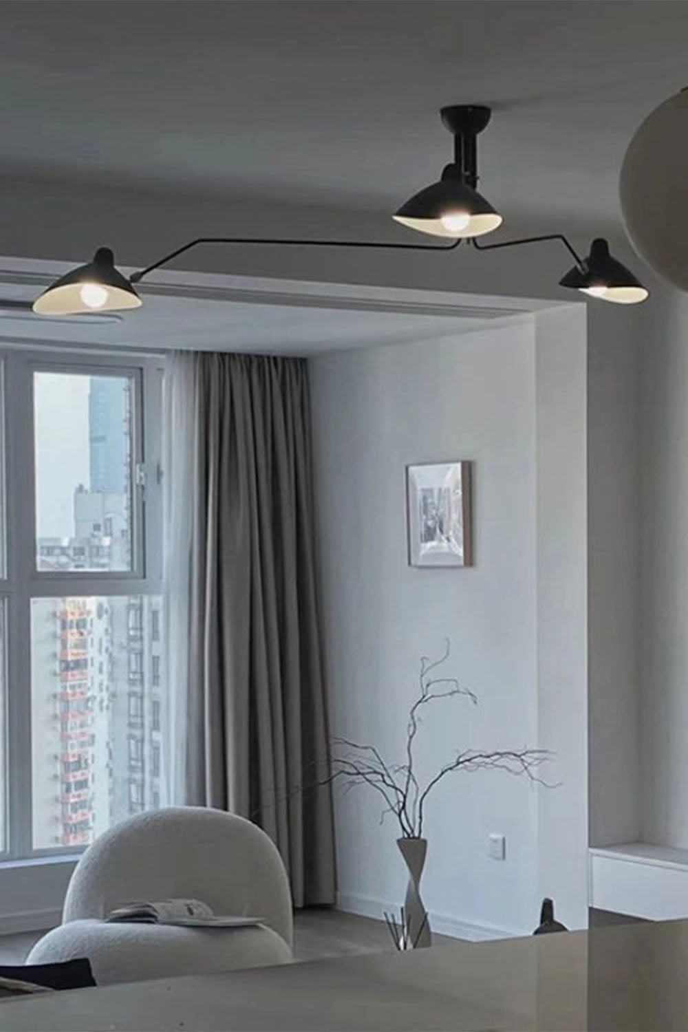 3 Arm Ceiling Light