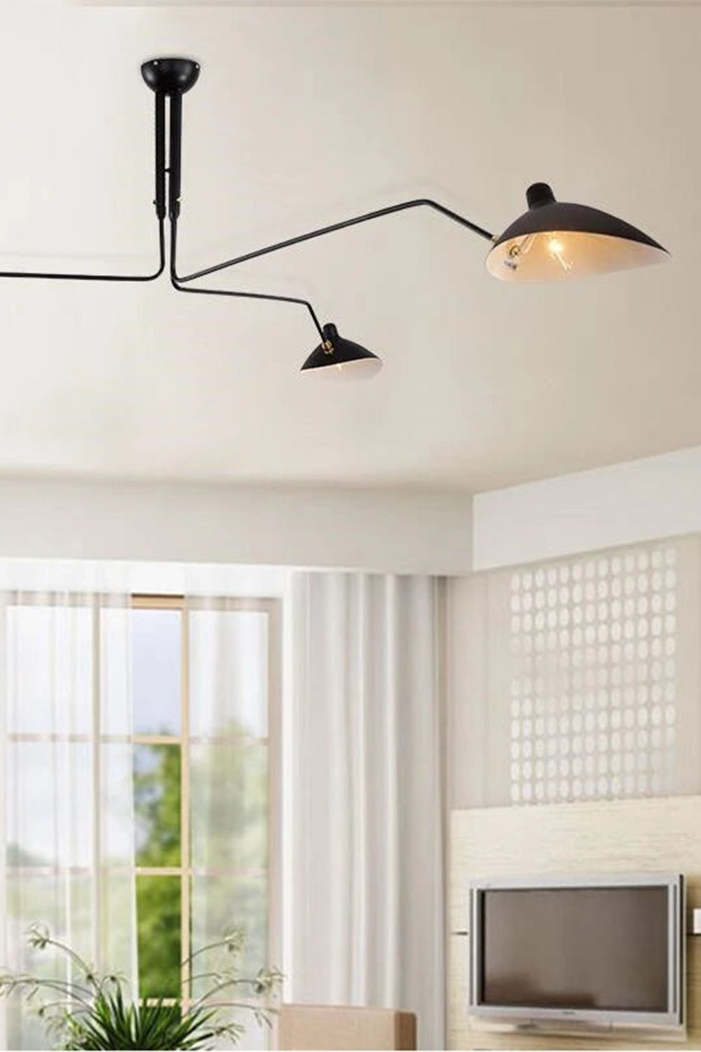 3 Arm Ceiling Light
