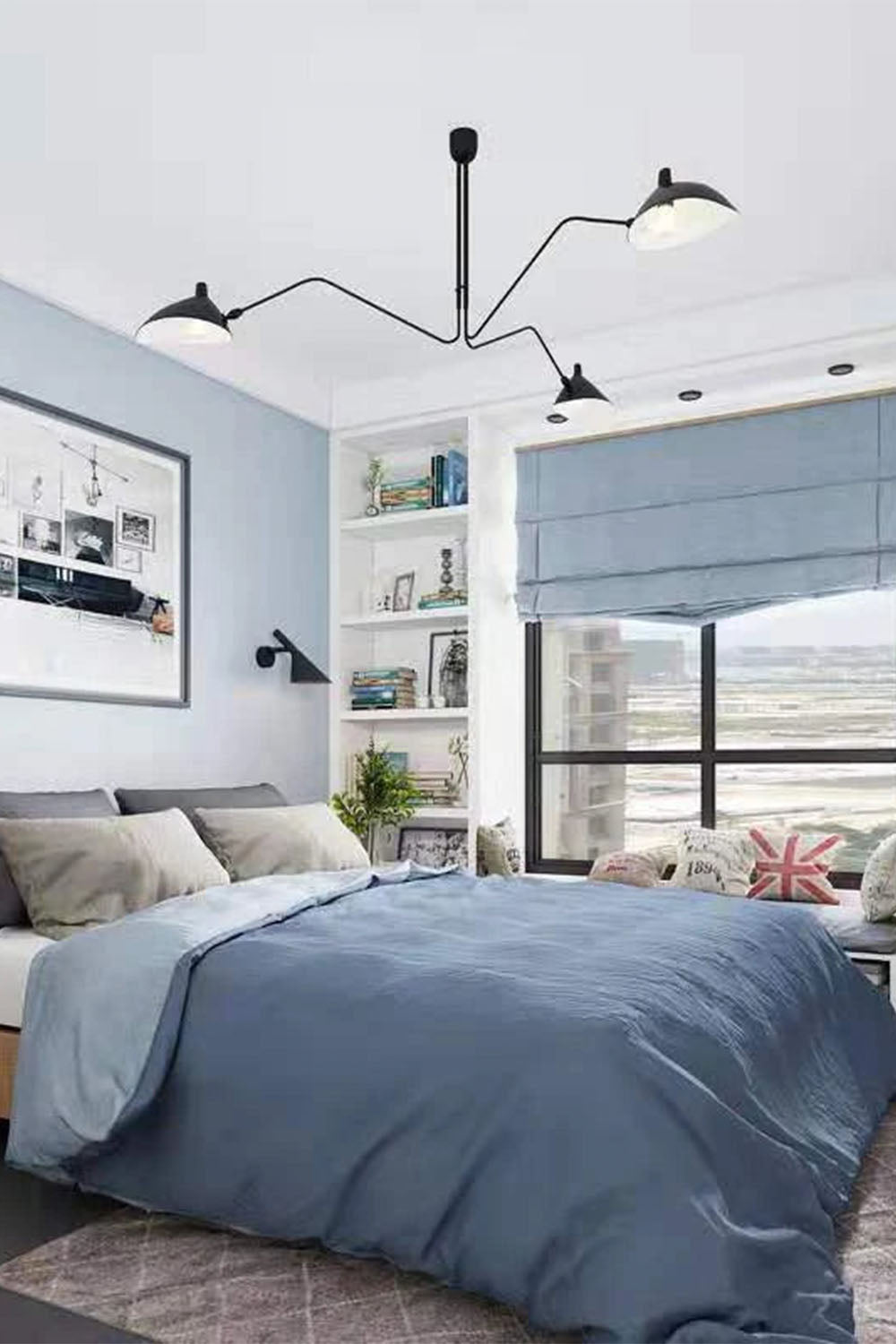 3 Arm Ceiling Light