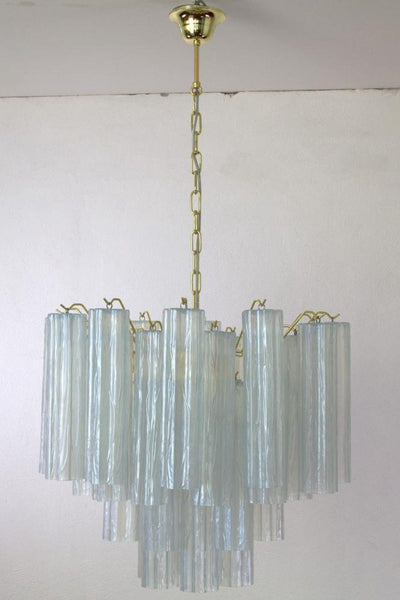 1990s Vintage Italian Opaline Glass Pendant Light