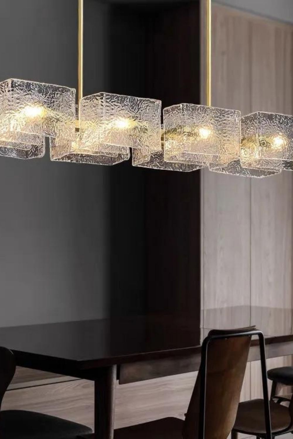 long water ripple Chandelier - SamuLighting