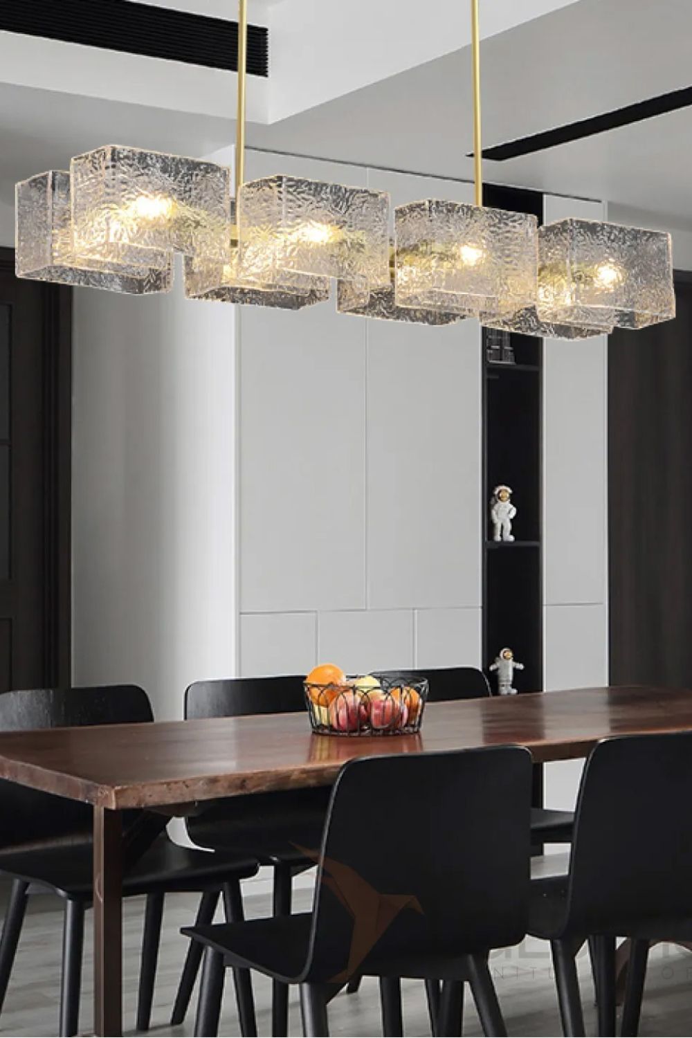 long water ripple Chandelier - SamuLighting