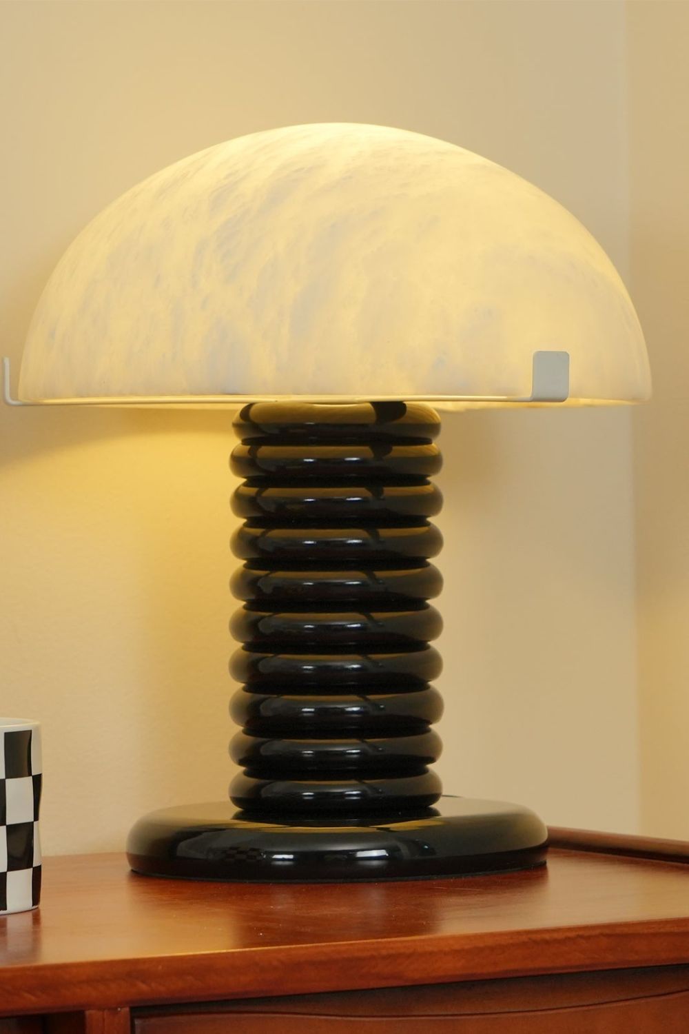 Ben Swildens Alabaster Table Lamp