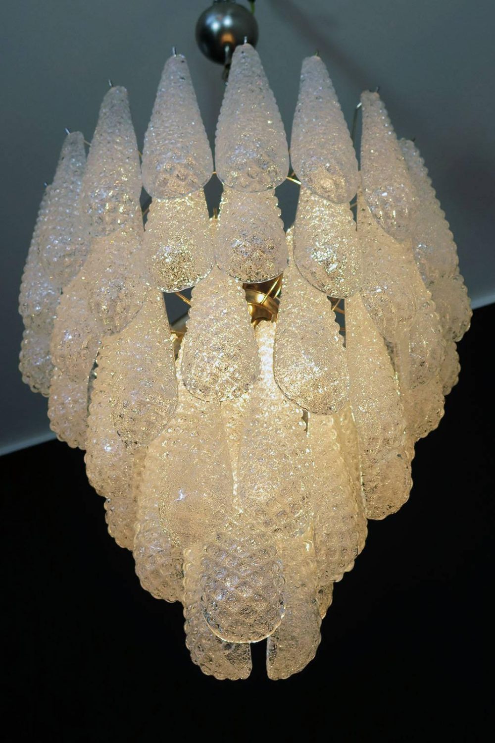 Murano Honeycomb Glass Chandelier - SamuLighting