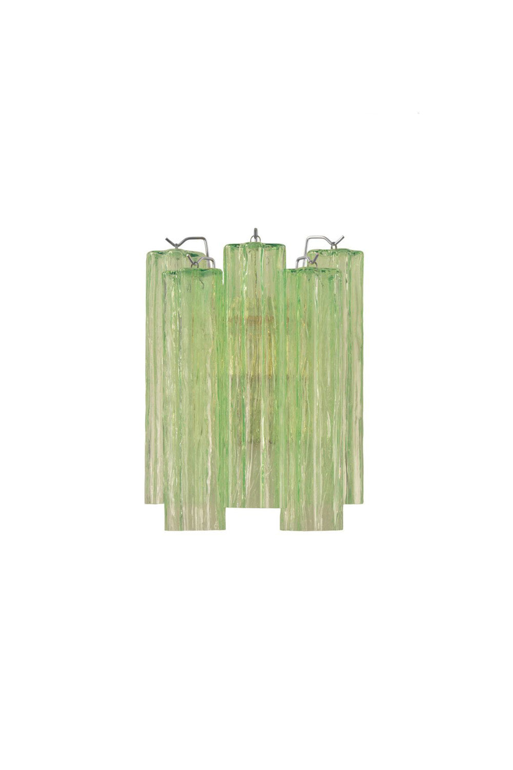 Bright Green Murano Glass Wall Lamp