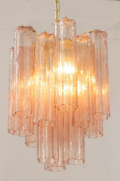 Classic Italian Murano Rose Ceiling Lamp