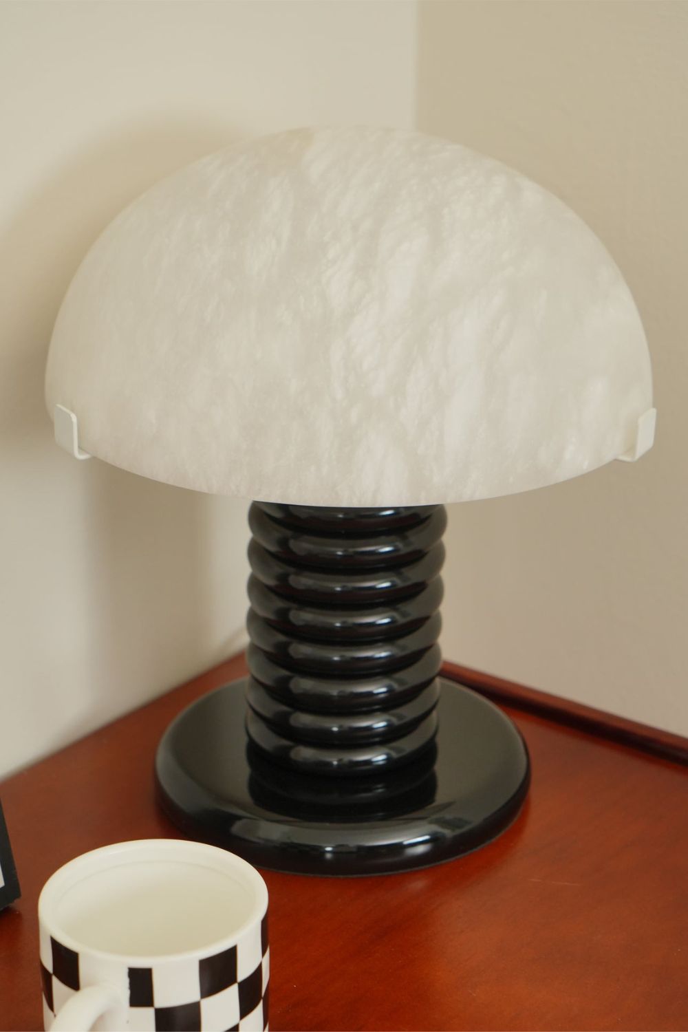 Ben Swildens Alabaster Table Lamp