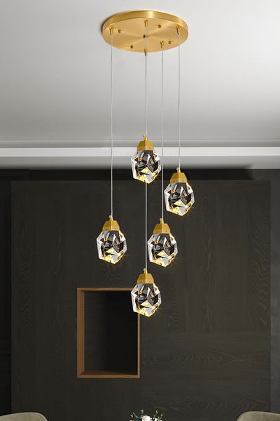 Raindrop crystal Hanging Lamp - SamuLighting