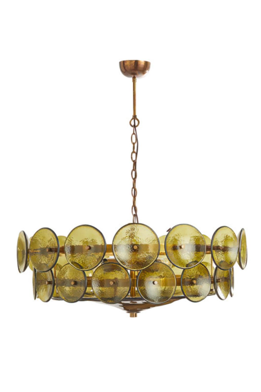 Italian Murano glass Lorenzo chandelier