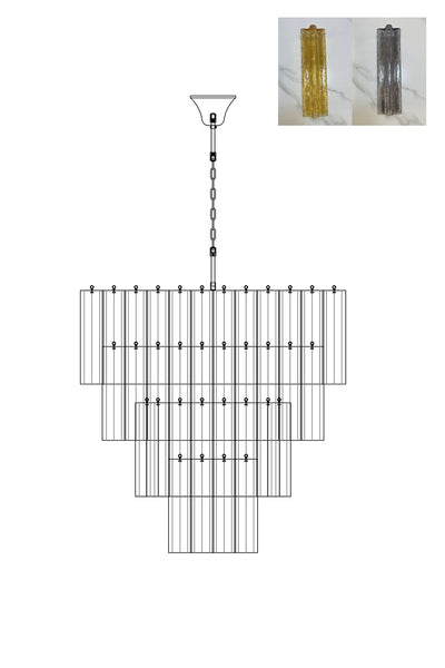 Murano Glass Tronchi Chandelier