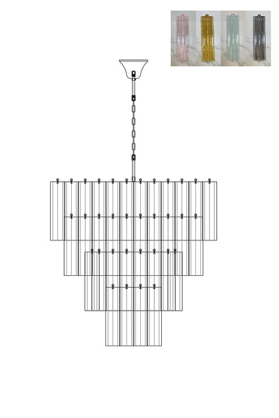 Murano Glass Tronchi Chandelier