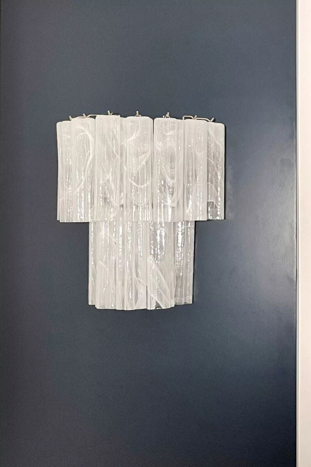 Murano Alabaster Glass Tube Wall Lamp