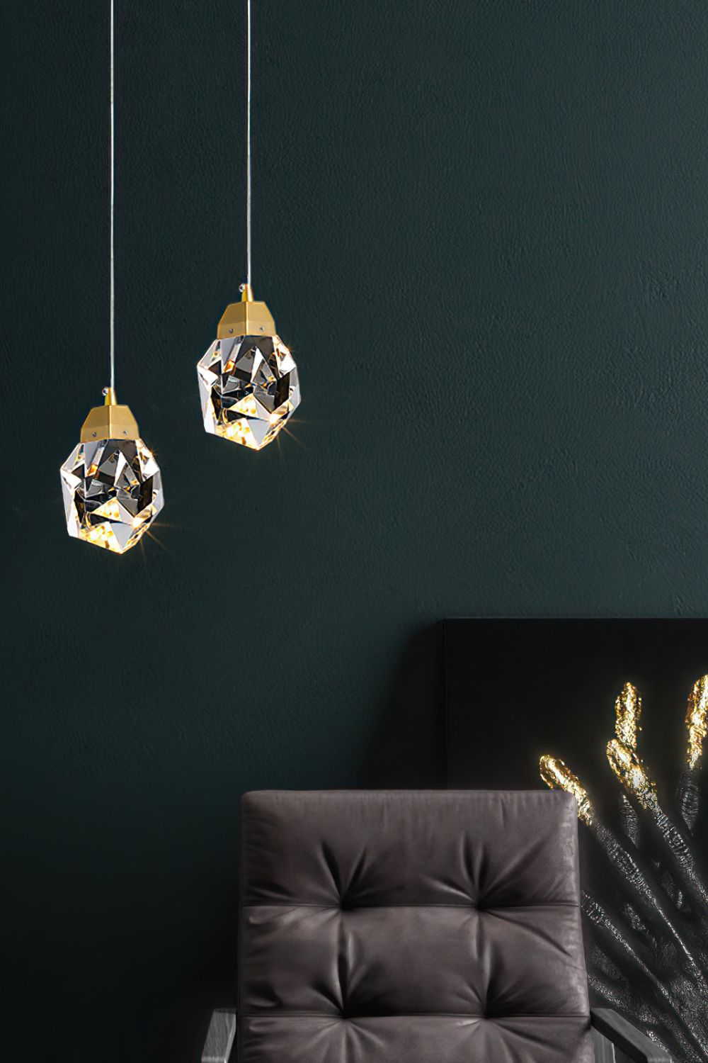 Raindrop crystal Hanging Lamp - SamuLighting