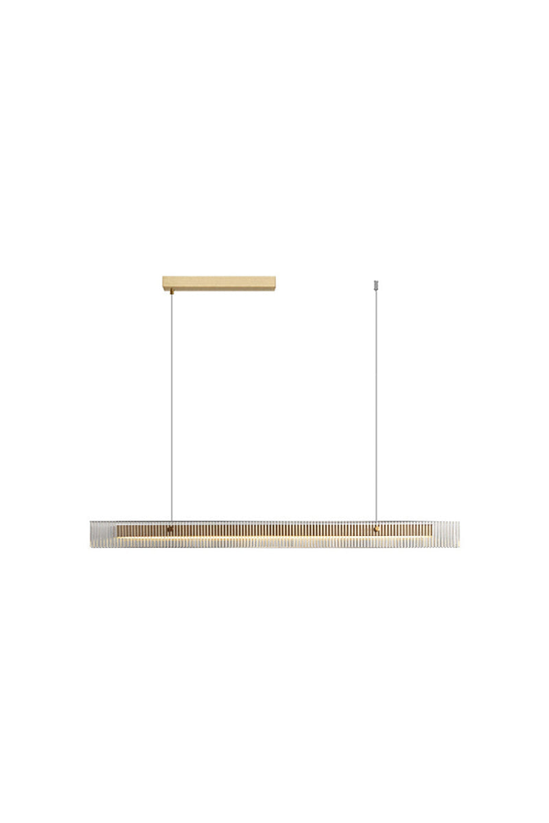 Linear Glass Pendant Light - SamuLighting