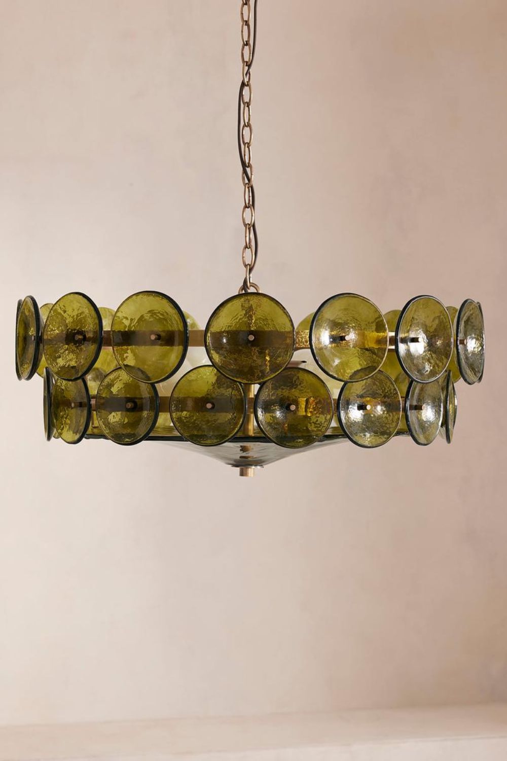 Italian Murano glass Lorenzo chandelier