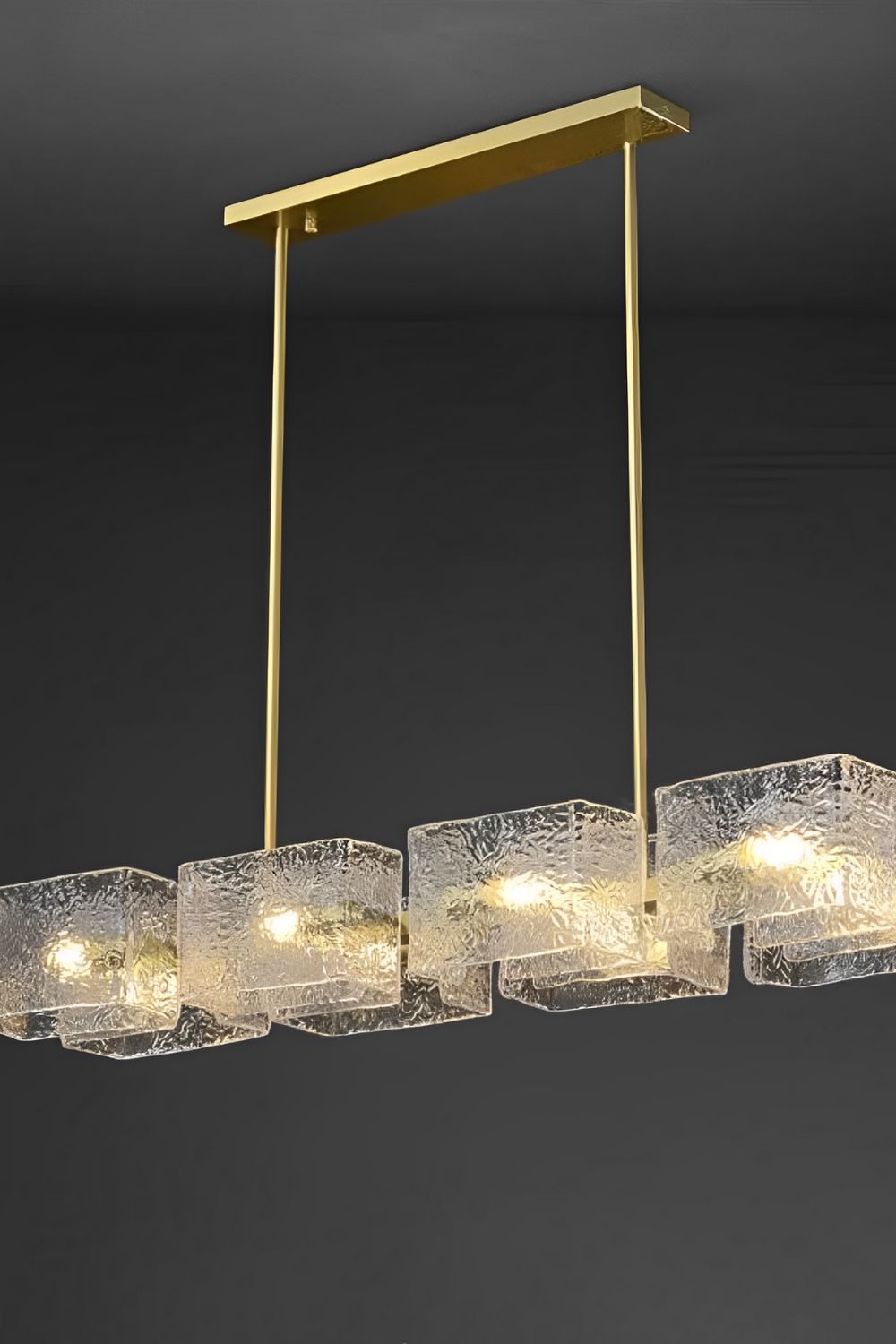 long water ripple Chandelier - SamuLighting