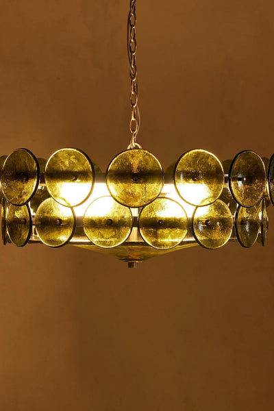 Italian Murano glass Lorenzo chandelier