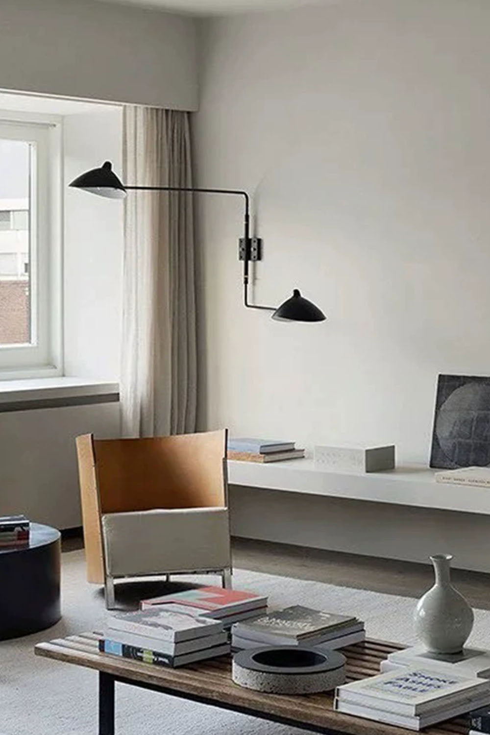 Adjustable Swing Arm Wall Lamp