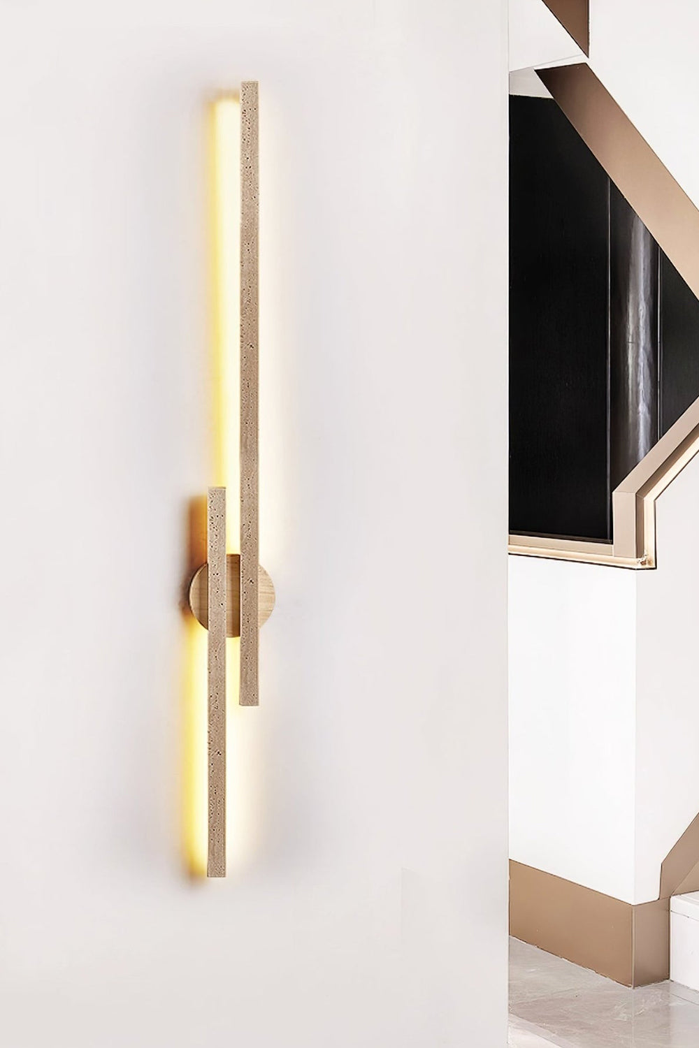 Aeris Travertine Wall Light