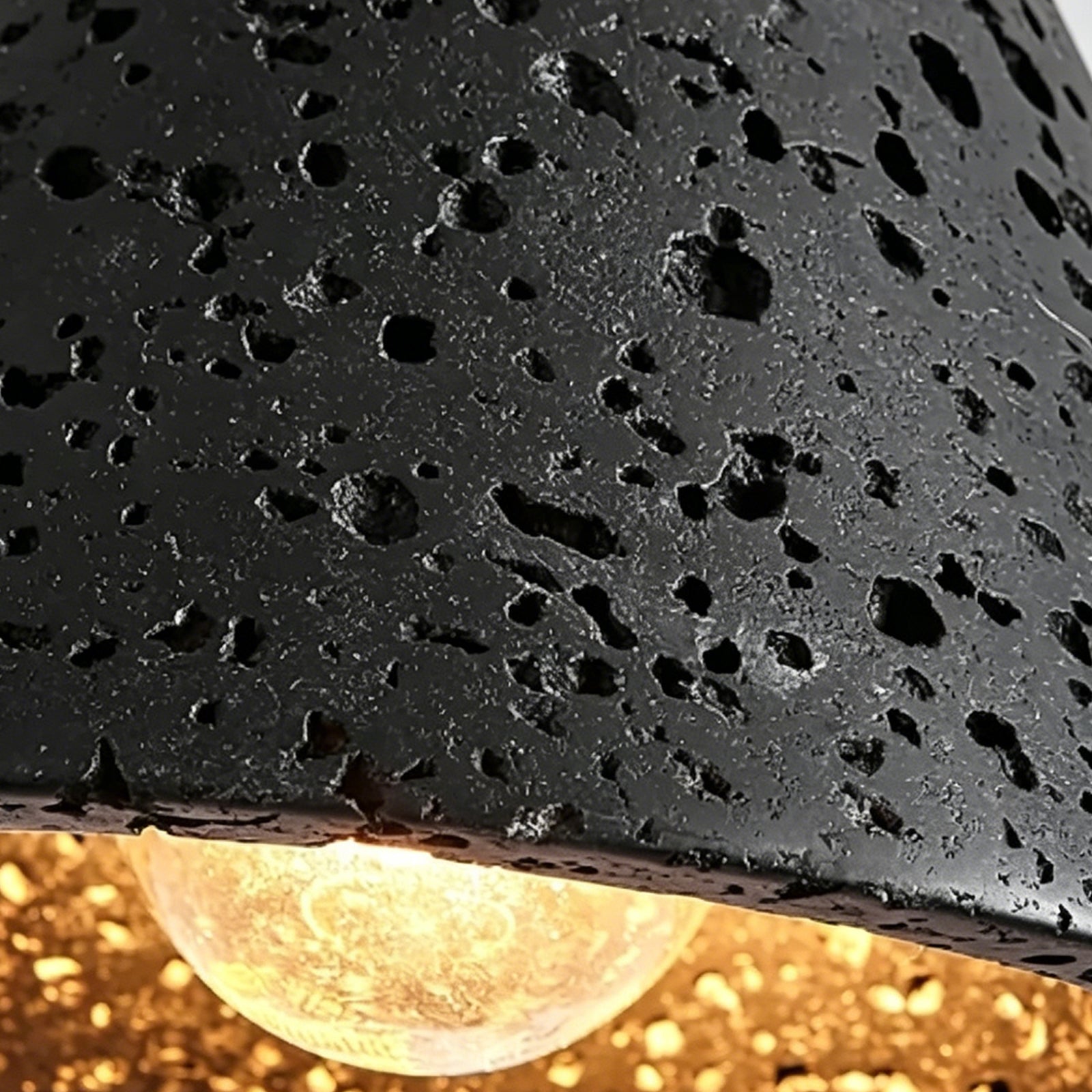Aethel Black Travertine Lithic Uniqueness