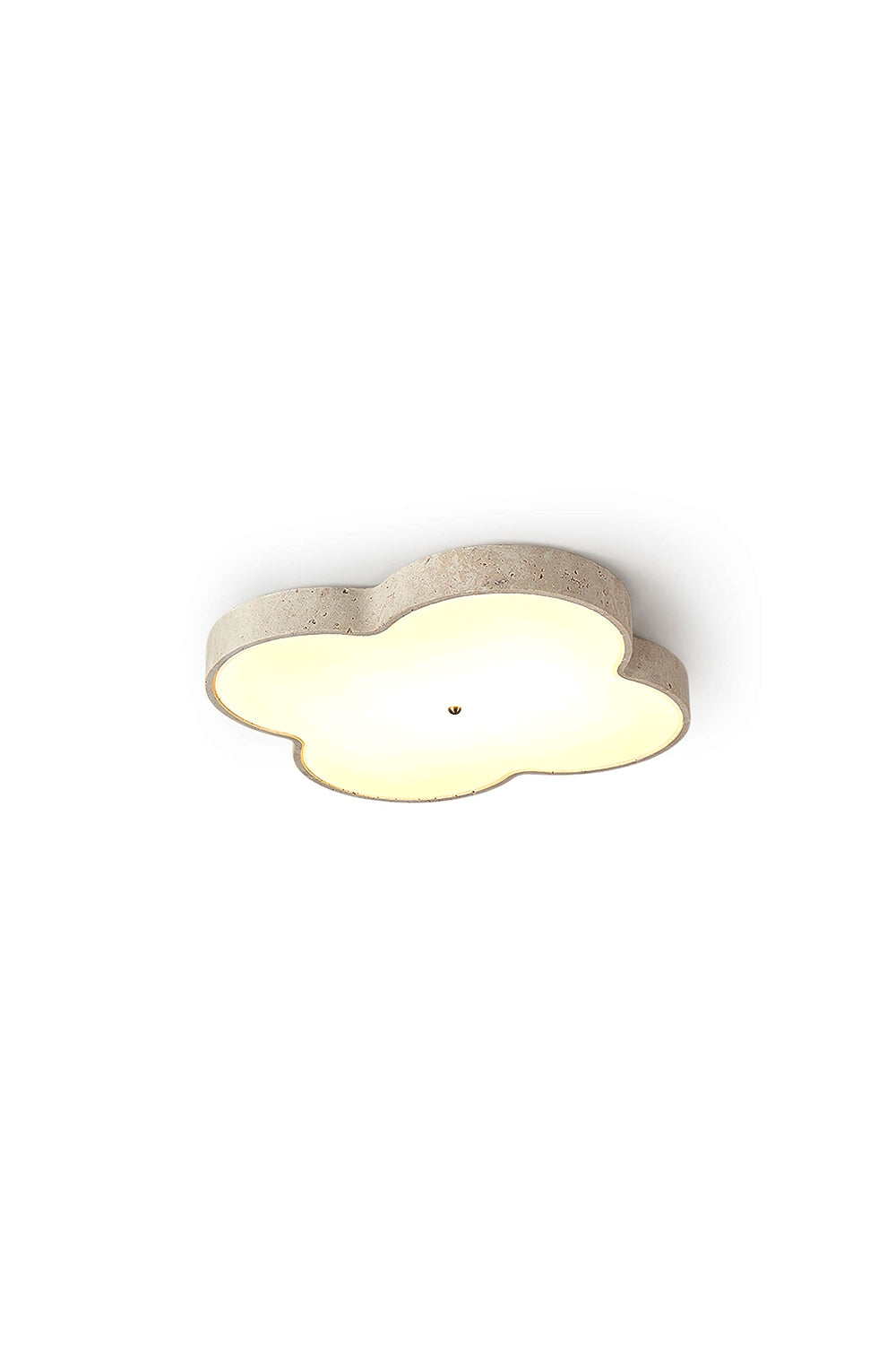 Aethel Cloud Travertine Ceiling Lamp