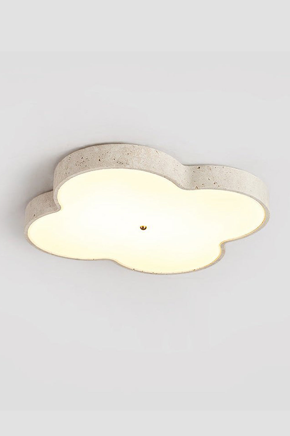 Aethel Cloud Travertine Ceiling Lamp