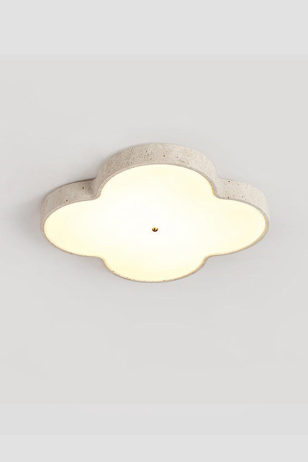 Aethel Cloud Travertine Ceiling Lamp