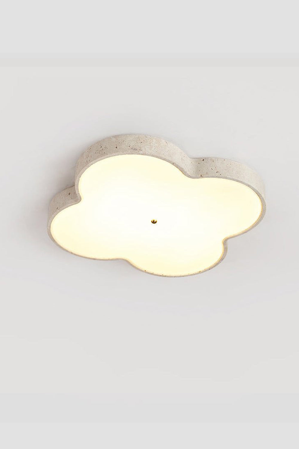 Aethel Cloud Travertine Ceiling Lamp