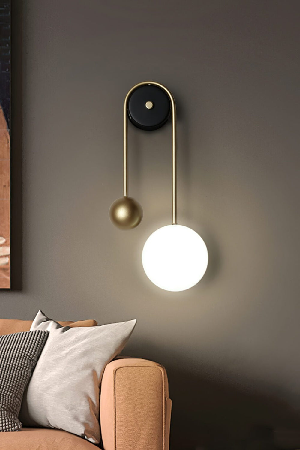 Aimee Single Pendulum Wall Light