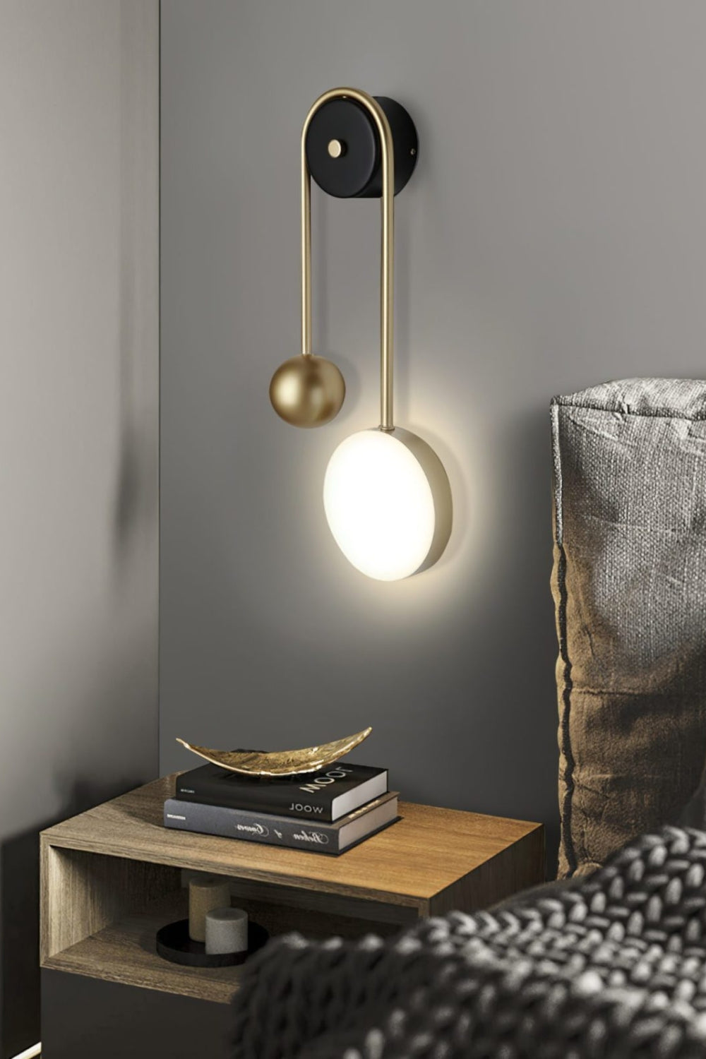 Aimee Single Pendulum Wall Light