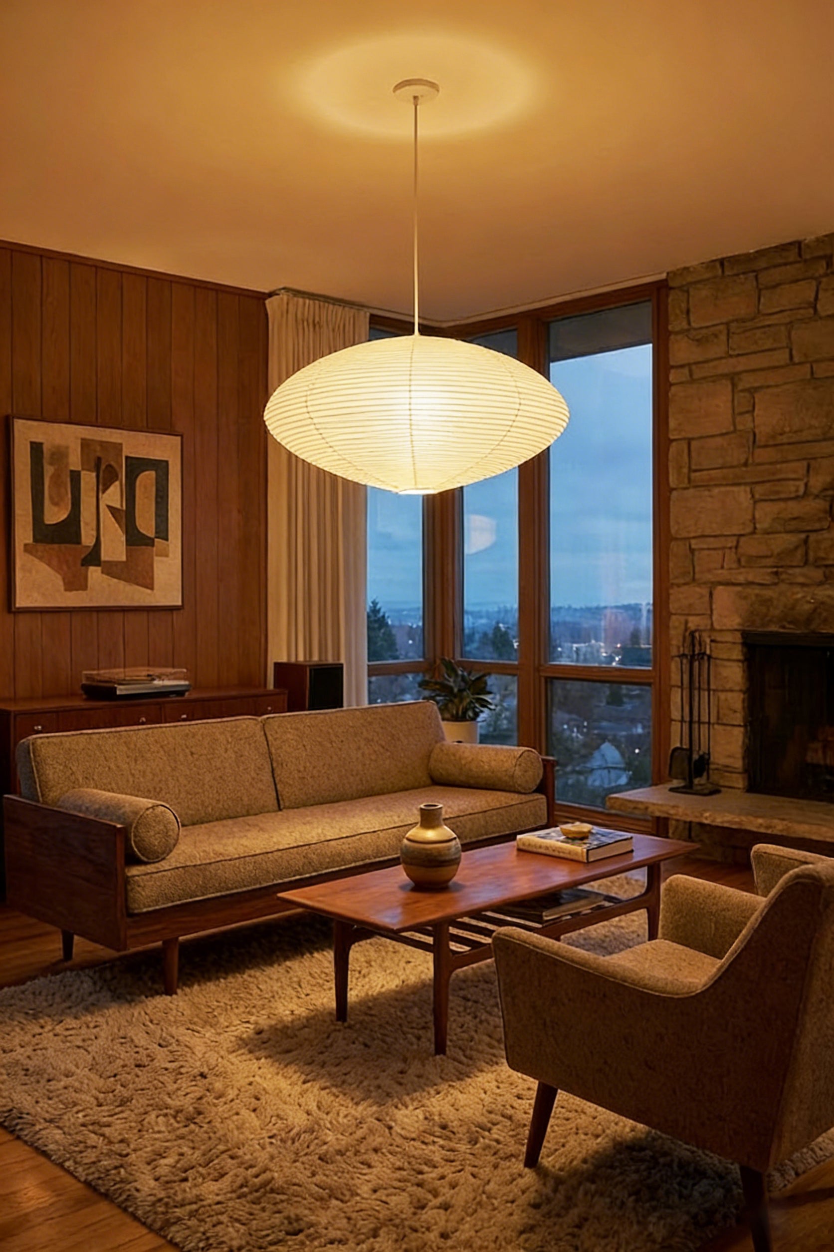 Akari Oval Pendant Light