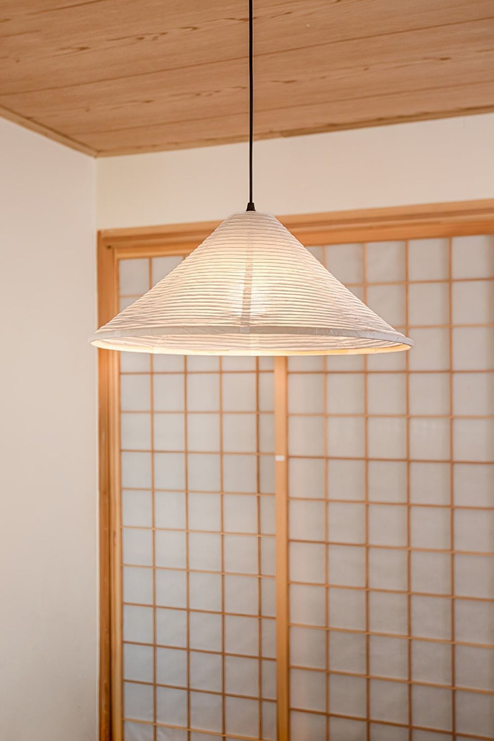 Akari Pyramid Pendant Lamp