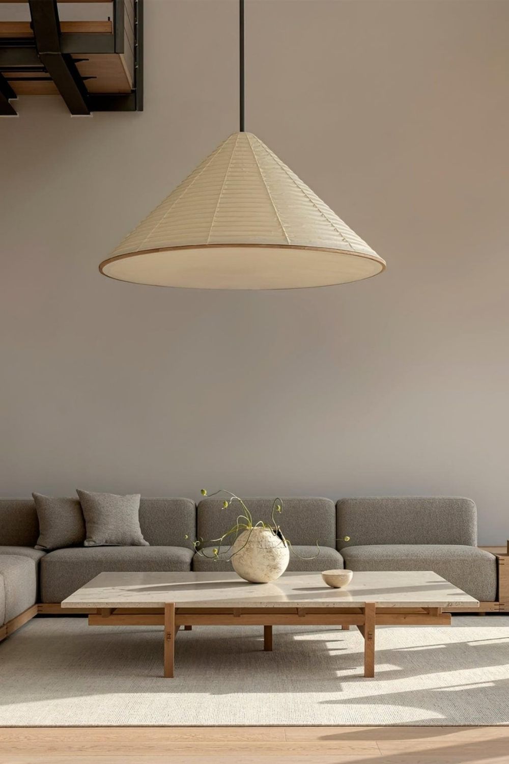 Akari Pyramid Pendant Lamp