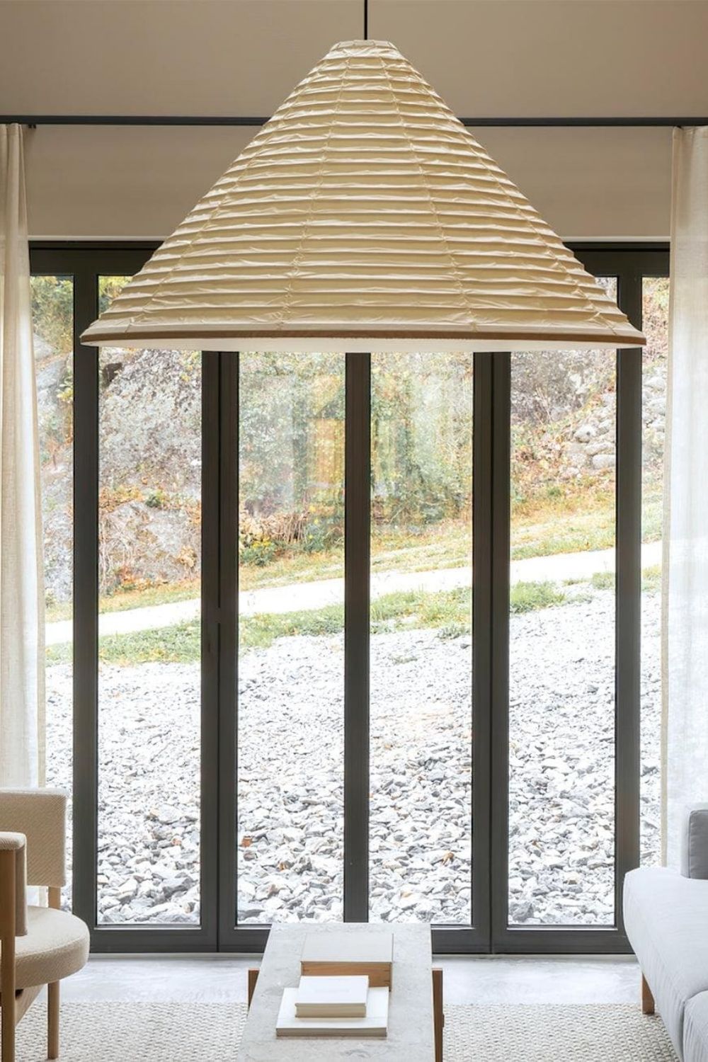 Akari Pyramid Pendant Lamp