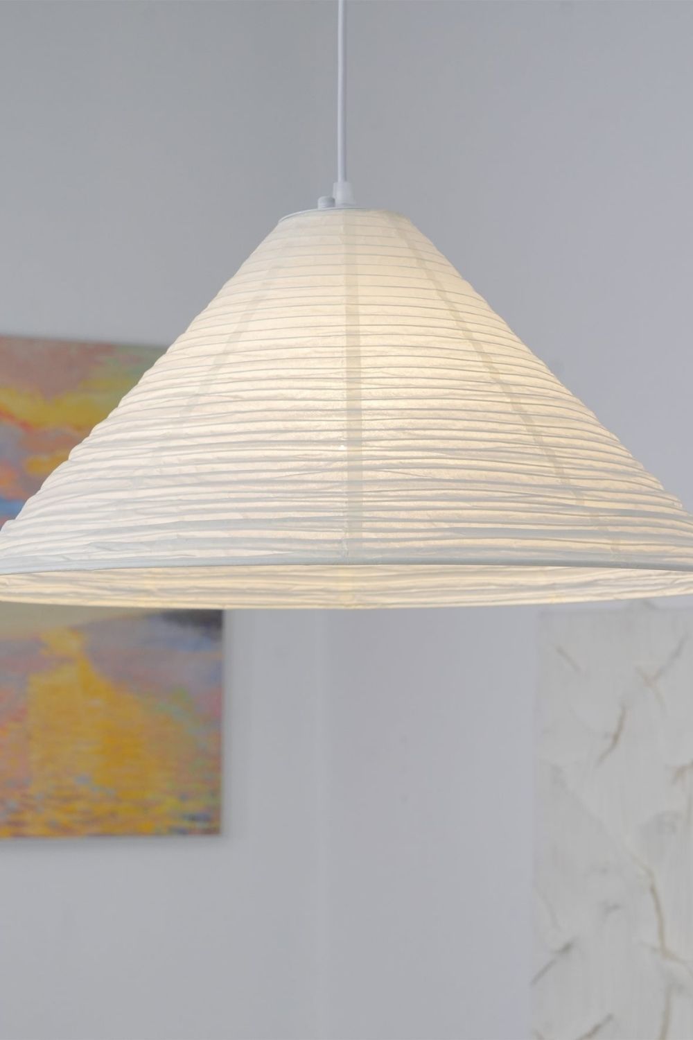 Akari Pyramid Pendant Lamp