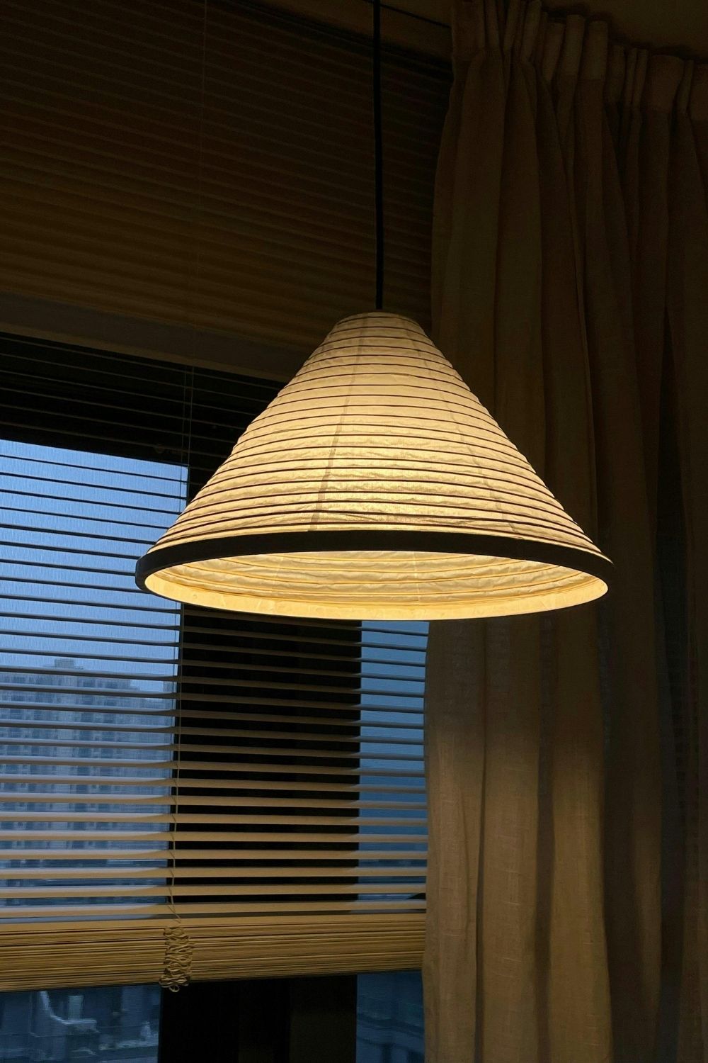 Akari Pyramid Pendant Lamp