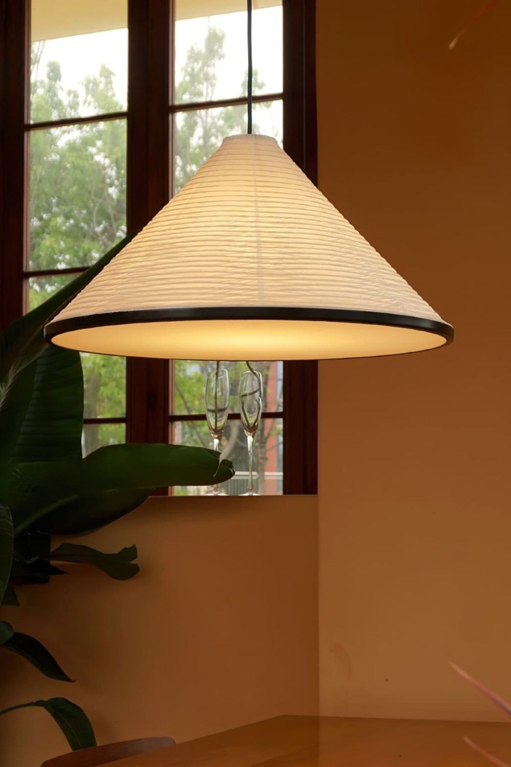 Akari Pyramid Pendant Lamp