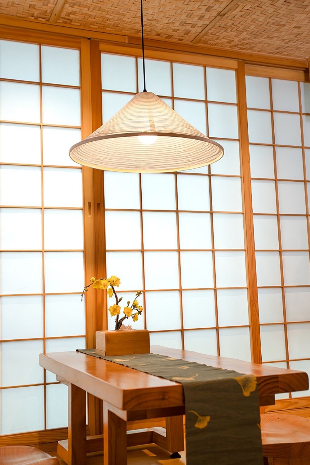 Akari Pyramid Pendant Lamp