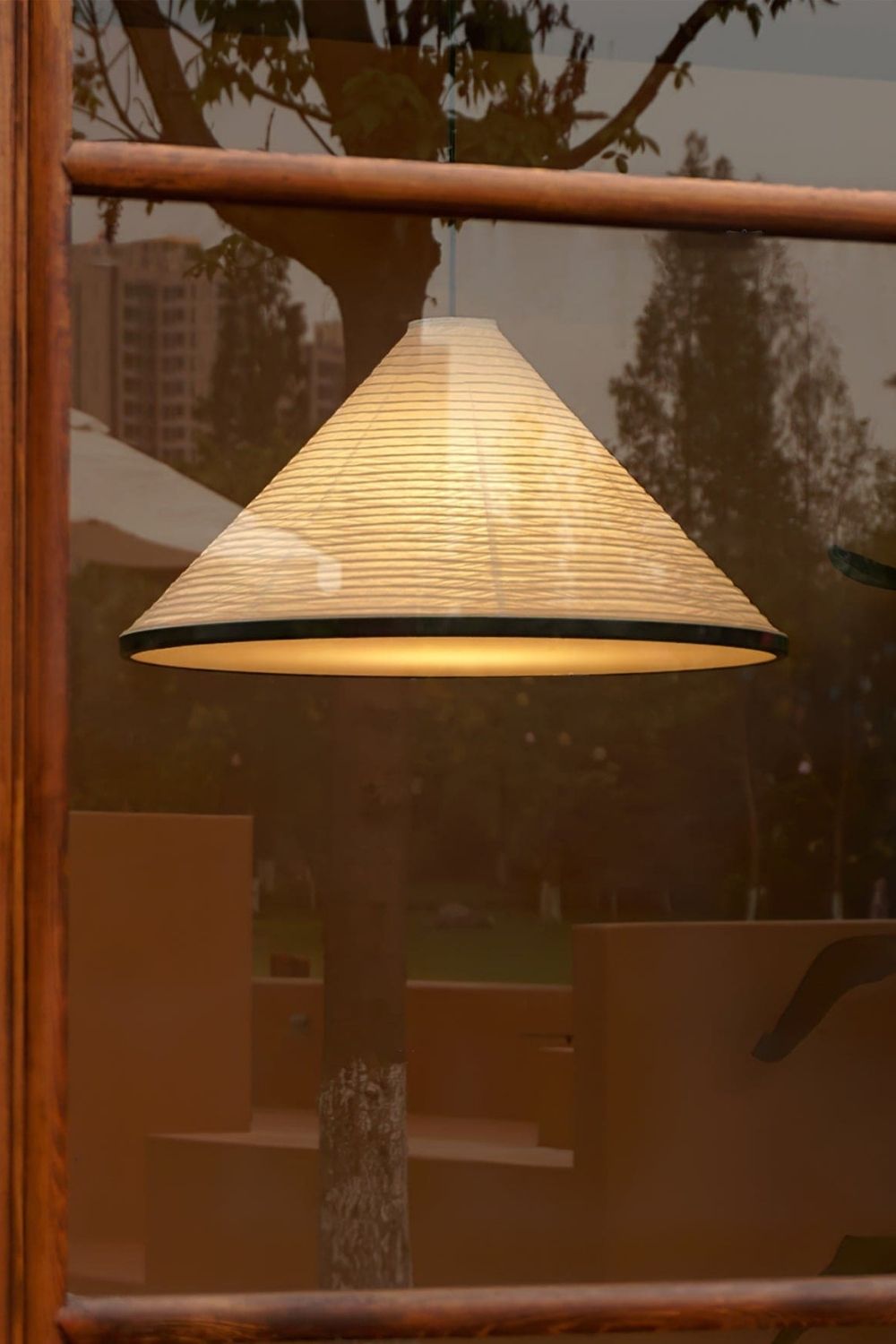 Akari Pyramid Pendant Lamp