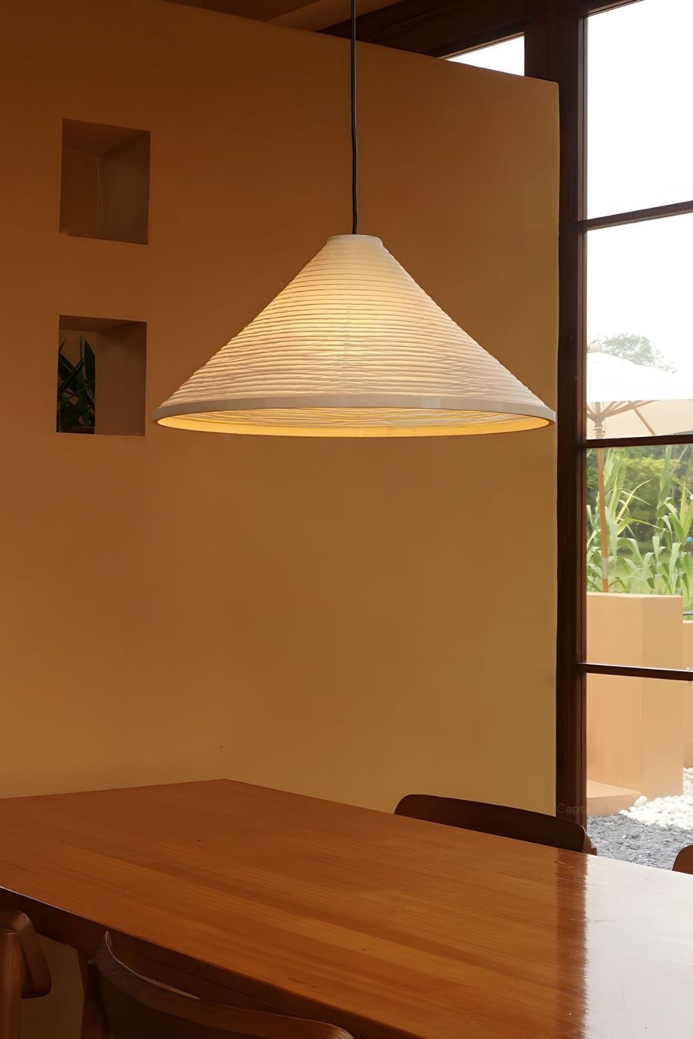 Akari Pyramid Pendant Lamp