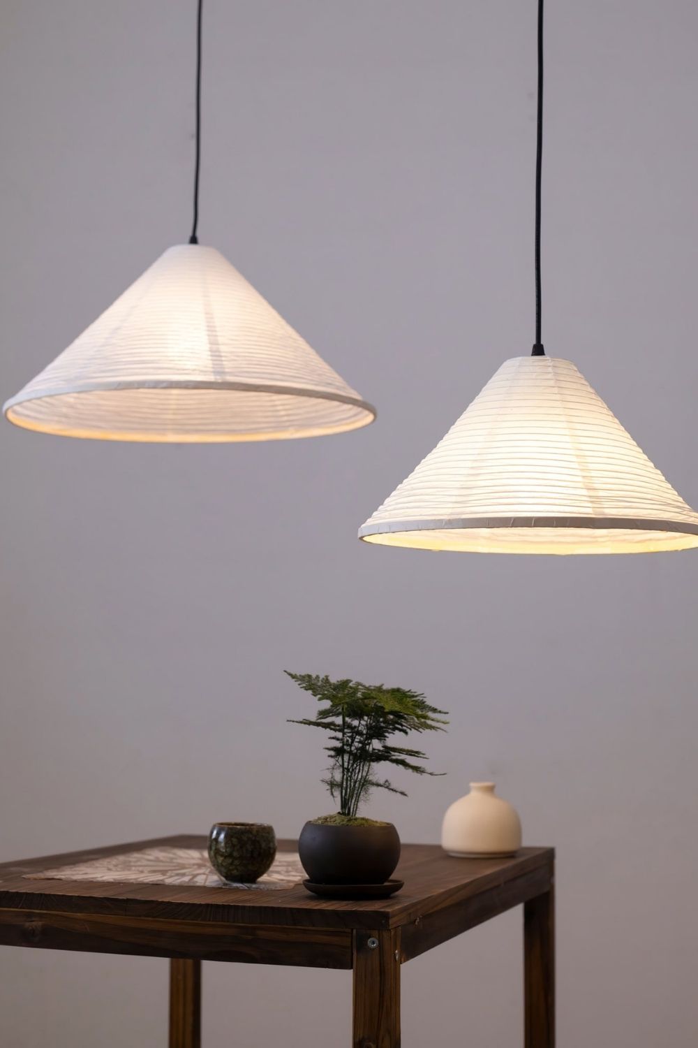 Akari Pyramid Pendant Lamp