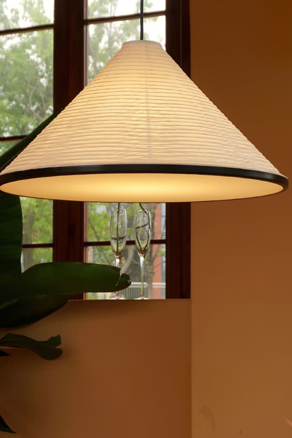 Akari Pyramid Pendant Lamp