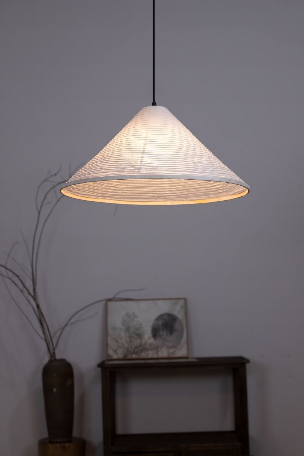 Akari Pyramid Pendant Lamp