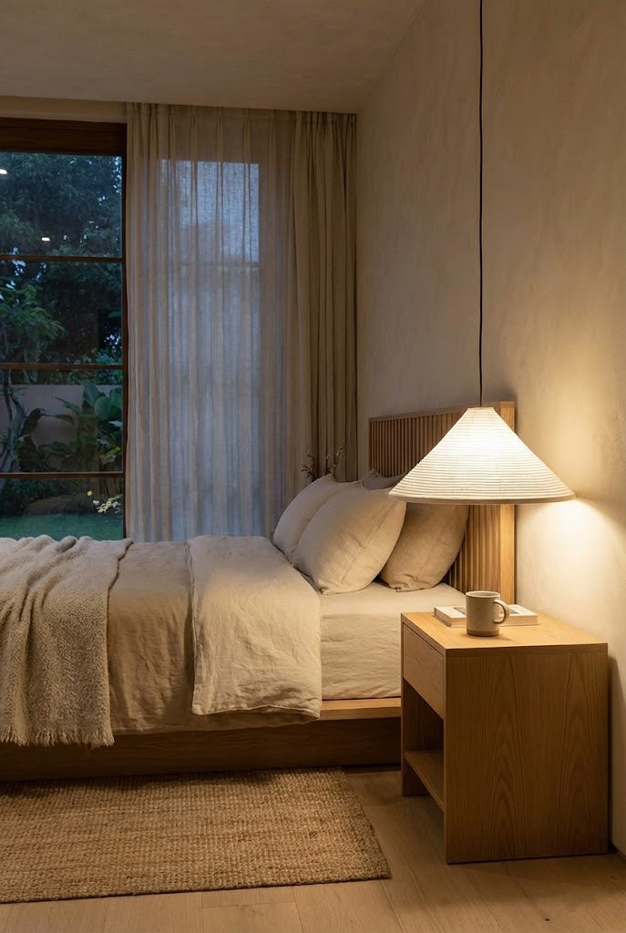 Akari Pyramid Pendant Lamp