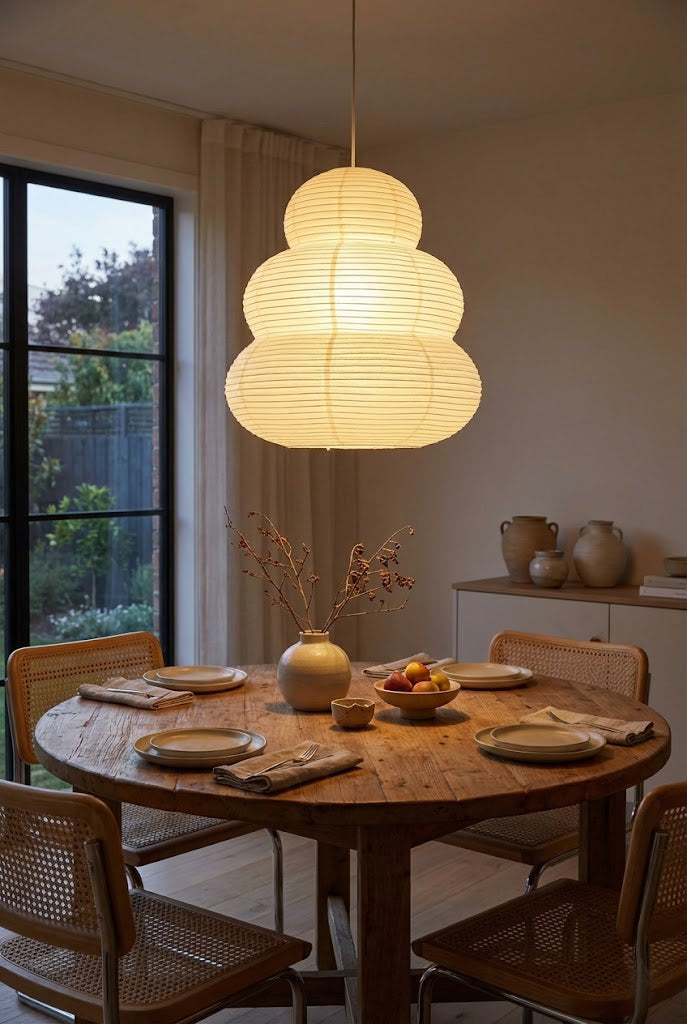 Akari Rice Paper 24N Pendant Light
