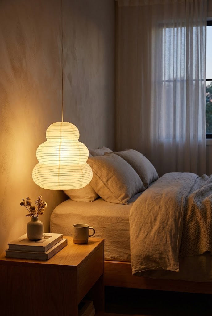 Akari Rice Paper 24N Pendant Light