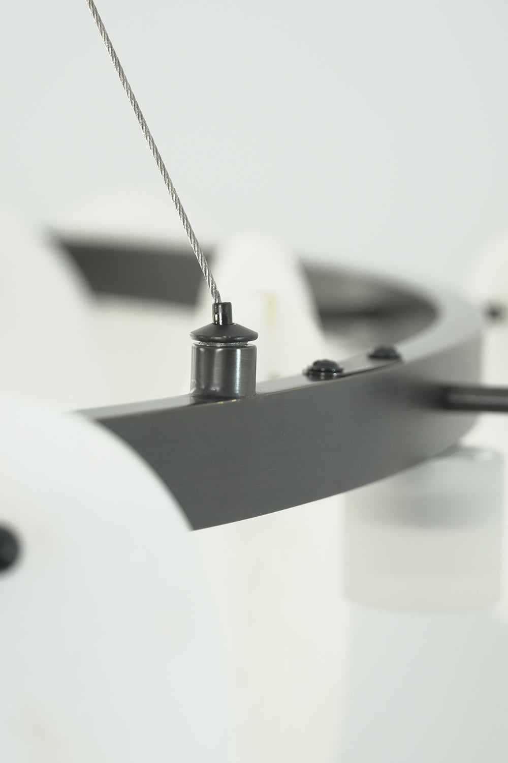 Alabaster Disc Ring Chandelier Samu Lamp
